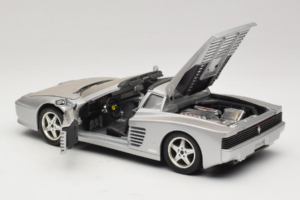 Ferrari 512TR Targa Argento Mira 1:18 6175 Pressofusione — immagine 5 di 8