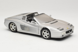 Ferrari 512TR Targa Argento Mira 1:18 6175 Pressofusione — immagine 6 di 8