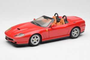 Ferrari 550 Barchetta Pininfarina Rosso Bburago 1:18 327660 Pressofusione