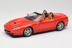 Ferrari 550 Barchetta Rosso Corsa Hot Wheels 1:18 74299294419 Pressofusione