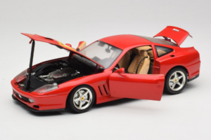 Ferrari 550 Maranello 22 Jahre Ferrari Model Club Rosso Bburago 1:18 3064-P2 Pressofusione — immagine 2 di 8