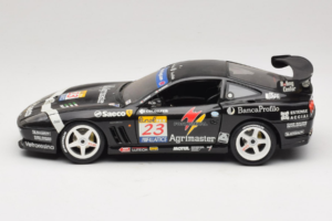 Ferrari 550 Maranello #23 Agrimaster Nero Bburago 1:18 3344-B2 Pressofusione — immagine 4 di 8