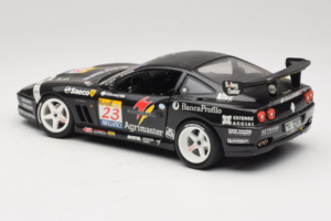 Ferrari 550 Maranello #23 Agrimaster Nero Bburago 1:18 3344-B2 Pressofusione — immagine 7 di 8