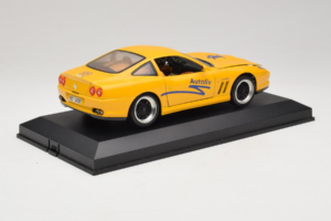 Ferrari 550 Maranello Autoliv Giallo Edizione Limitata Exclusive Cars 1:18 EC002 Pressofusione — immagine 4 di 9