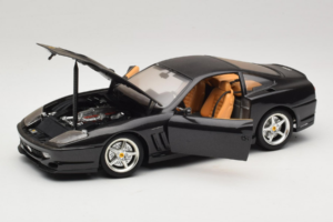 Ferrari 550 Maranello Nero Metallizzato Bburago 1:18 3344-B1 Pressofusione — immagine 2 di 8