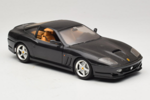 Ferrari 550 Maranello Nero Metallizzato Bburago 1:18 3344-B1 Pressofusione — immagine 6 di 8