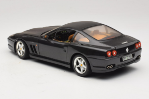 Ferrari 550 Maranello Nero Metallizzato Bburago 1:18 3344-B1 Pressofusione — immagine 7 di 8