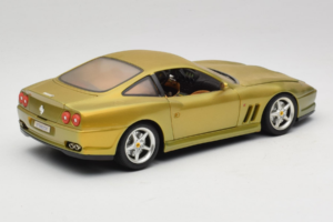 Ferrari 550 Maranello Gold Metallic Braccio & Gotz Bburago 1:18 3044-G1 Pressofusione — immagine 3 di 8