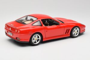 Ferrari 550 Maranello Rosso Bburago 1:18 3064 Pressofusione — immagine 3 di 8