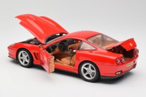 Ferrari 550 Maranello Rosso Maisto 1:18 31839 Pressofusione — immagine 5 di 8