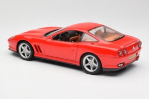 Ferrari 550 Maranello Rosso Maisto 1:18 31839 Pressofusione — immagine 7 di 8