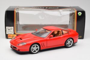 Ferrari 550 Maranello Rosso Maisto 1:18 31839 Pressofusione — immagine 8 di 8