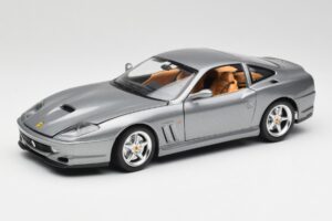 Ferrari 550 Maranello Argento Bburago 1:18 3344 Pressofusione