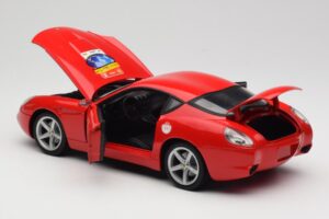 Ferrari 575 GTZ Zagato Rosso Hot Wheels 1:18 L2960 Pressofusione — immagine 5 di 8