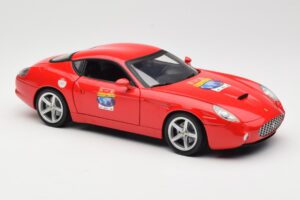 Ferrari 575 GTZ Zagato Rosso Hot Wheels 1:18 L2960 Pressofusione — immagine 6 di 8