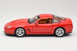 Ferrari 575M Maranello Rosso Hot Wheels 1:18 54937 Pressofusione — immagine 4 di 8