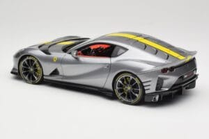 Ferrari 812 Competizione Grigio Coburn Bburago 1:18 18-01647 Pressofusione — immagine 7 di 8