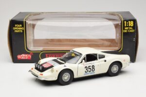 Ferrari Dino 246 GT Bianco Anson 1:18 3580 Pressofusione — immagine 8 di 8
