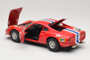 Ferrari Dino 246 GT #46 Rosso Anson 1:18 3580-P1 Pressofusione — immagine 5 di 8