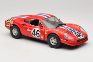 Ferrari Dino 246 GT #46 Rosso Anson 1:18 3580-P1 Pressofusione — immagine 6 di 8