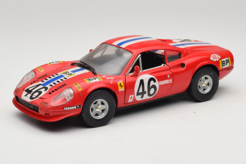 Ferrari Dino 246 GT #46 Rosso Anson 1:18 3580-P1 Pressofusione