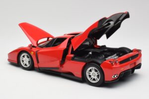 Ferrari Enzo Rosso Hot Wheels 1:18 56293 Pressofusione — immagine 5 di 8