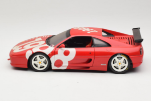 Ferrari F355 Berlinetta Rosso con ruote bianche UT Models 1:18 180074020-P2 Pressofusione — immagine 4 di 8