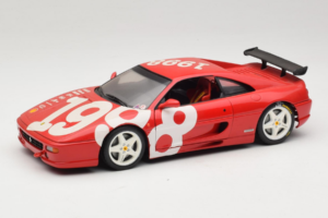 Ferrari F355 Berlinetta Rosso con ruote bianche UT Models 1:18 180074020-P2 Pressofusione