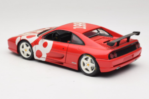 Ferrari F355 Berlinetta Rosso con ruote bianche UT Models 1:18 180074020-P2 Pressofusione — immagine 7 di 8
