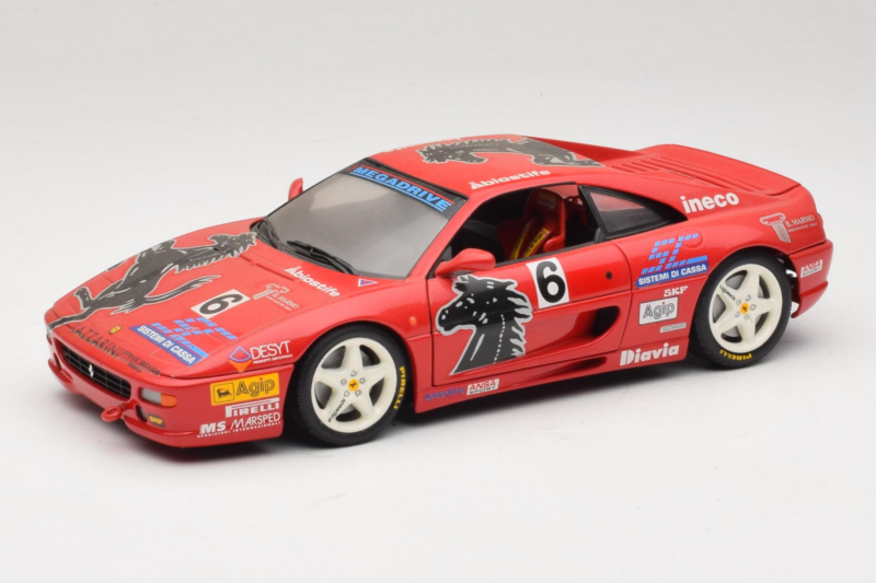 Ferrari F355 Berlinetta Diavia #6 Rosso UT Models 1:18 180074020-P3 Pressofusione