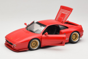 Ferrari F355 Berlinetta Rosso Con Cerchi Oro Custom UT Models 1:18 180074020-P5 Pressofusione — immagine 2 di 8