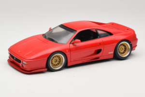 Ferrari F355 Berlinetta Rosso Con Cerchi Oro Custom UT Models 1:18 180074020-P5 Pressofusione