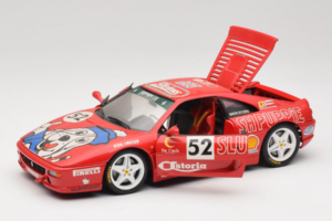 Ferrari F355 Berlinetta Slushuppie #52 M. Peters Rosso UT Models 1:18 180074020-P4 Pressofusione — immagine 2 di 8