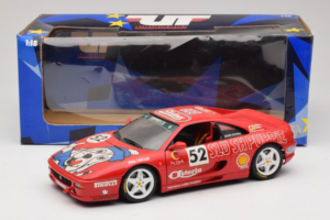 Ferrari F355 Berlinetta Slushuppie #52 M. Peters Rosso UT Models 1:18 180074020-P4 Pressofusione — immagine 8 di 8