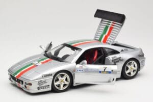Ferrari F355 Challenge #7 1998 Hot Wheels 1:18 23909 Pressofusione — immagine 2 di 8