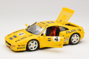 Ferrari F355 Coupé Films 18 #4 Reoloffs / Ansembourg Giallo UT Models 1:18 180074021-Y1 Pressofusione — immagine 2 di 8