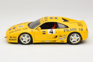 Ferrari F355 Coupé Films 18 #4 Reoloffs / Ansembourg Giallo UT Models 1:18 180074021-Y1 Pressofusione — immagine 4 di 8