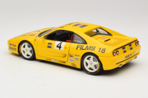 Ferrari F355 Coupé Films 18 #4 Reoloffs / Ansembourg Giallo UT Models 1:18 180074021-Y1 Pressofusione — immagine 7 di 8
