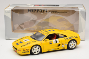 Ferrari F355 Coupé Films 18 #4 Reoloffs / Ansembourg Giallo UT Models 1:18 180074021-Y1 Pressofusione — immagine 8 di 8
