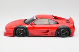 Ferrari F355 Liberty Walk Rosso GT Spirit 1:18 GT468 Resina — immagine 5 di 6