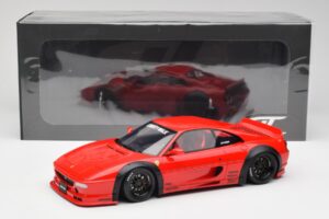 Ferrari F355 Liberty Walk Rosso GT Spirit 1:18 GT468 Resina — immagine 6 di 6
