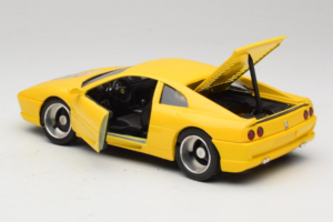 Ferrari F355 Racing Giallo Faszination Modelbau Edizione Limitata Solido 1:18 9009 Pressofusione — immagine 4 di 7