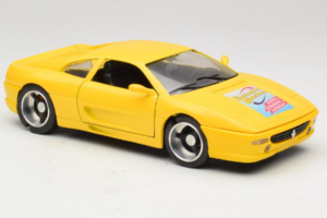 Ferrari F355 Racing Giallo Faszination Modelbau Edizione Limitata Solido 1:18 9009 Pressofusione — immagine 5 di 7