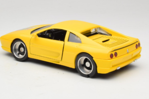 Ferrari F355 Racing Giallo Faszination Modelbau Edizione Limitata Solido 1:18 9009 Pressofusione — immagine 6 di 7