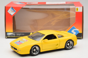 Ferrari F355 Racing Giallo Faszination Modelbau Edizione Limitata Solido 1:18 9009 Pressofusione — immagine 7 di 7