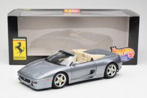 Ferrari F355 Spider Argento Hot Wheels 1:18 23907-M1 Pressofusione — immagine 8 di 8