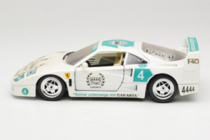 Ferrari F40 4444 Tage Garanta #4 Bianco Bburago 1:18 3332-W5 Pressofusione — immagine 4 di 8
