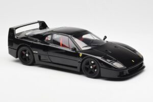 Ferrari F40 Nero Kyosho 1:18 08416BK Pressofusione — immagine 8 di 10