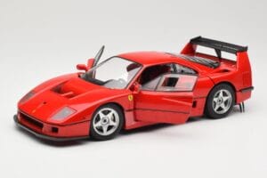 Ferrari F40 Competizione Test Version Rosso Hot Wheels 1:18 P9922 Pressofusione — immagine 2 di 8