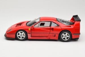 Ferrari F40 Competizione Test Version Rosso Hot Wheels 1:18 P9922 Pressofusione — immagine 4 di 8
